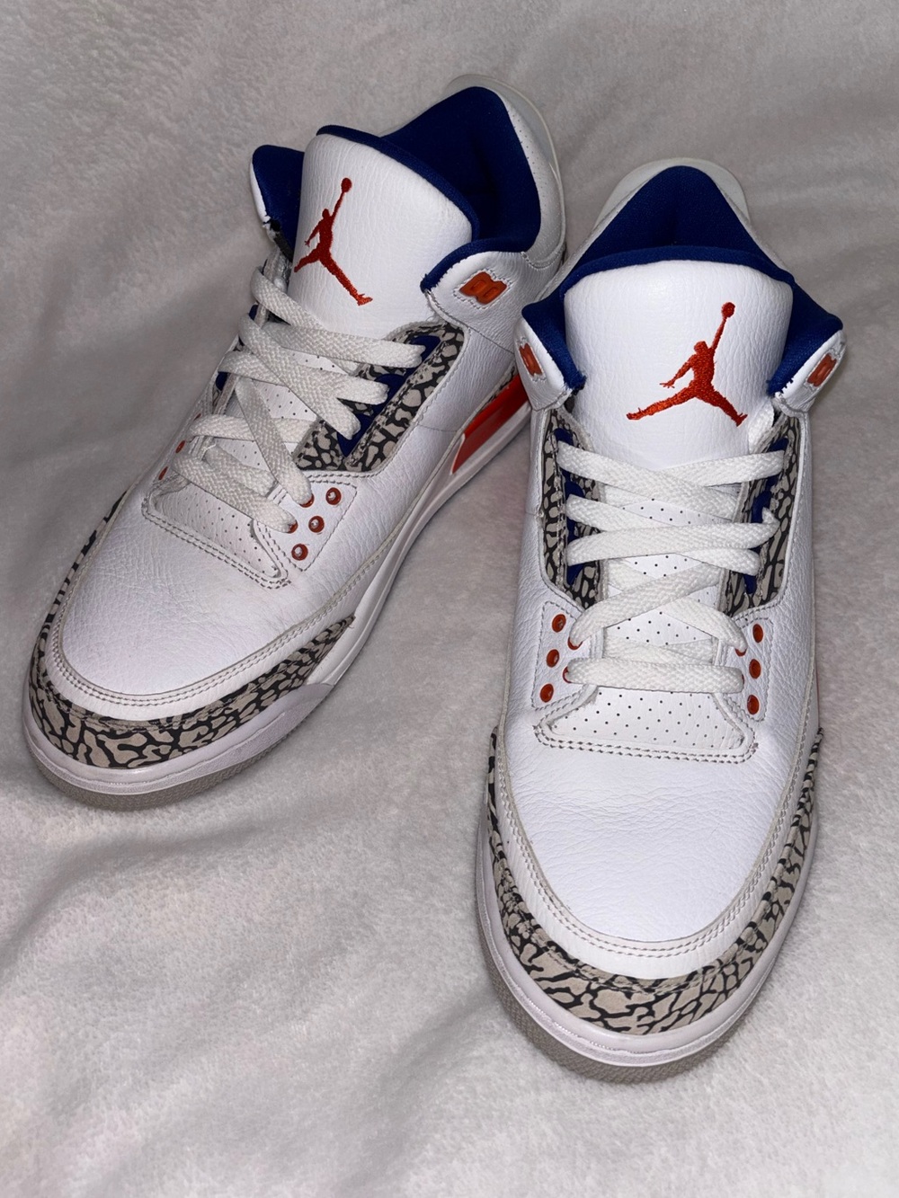 HTF Men’s Air Jordan 3 Retro Knicks Sz 10.5 Excellent Condition